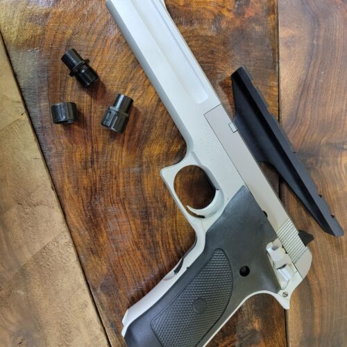 S&W 422 BLUED Adapter with Fluted Thread Protector - SKU#194