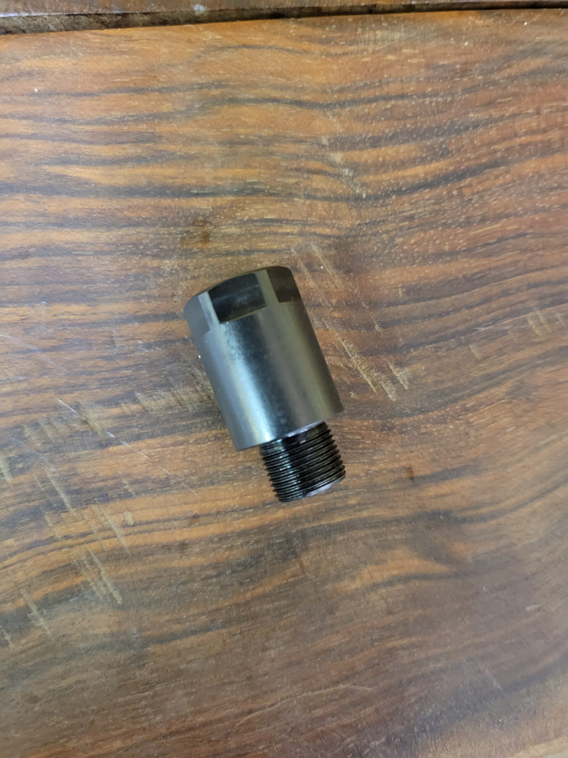 1/2-28 to 1/2-28 BLUED Barrel EXTENSION 1" Long - SKU#039