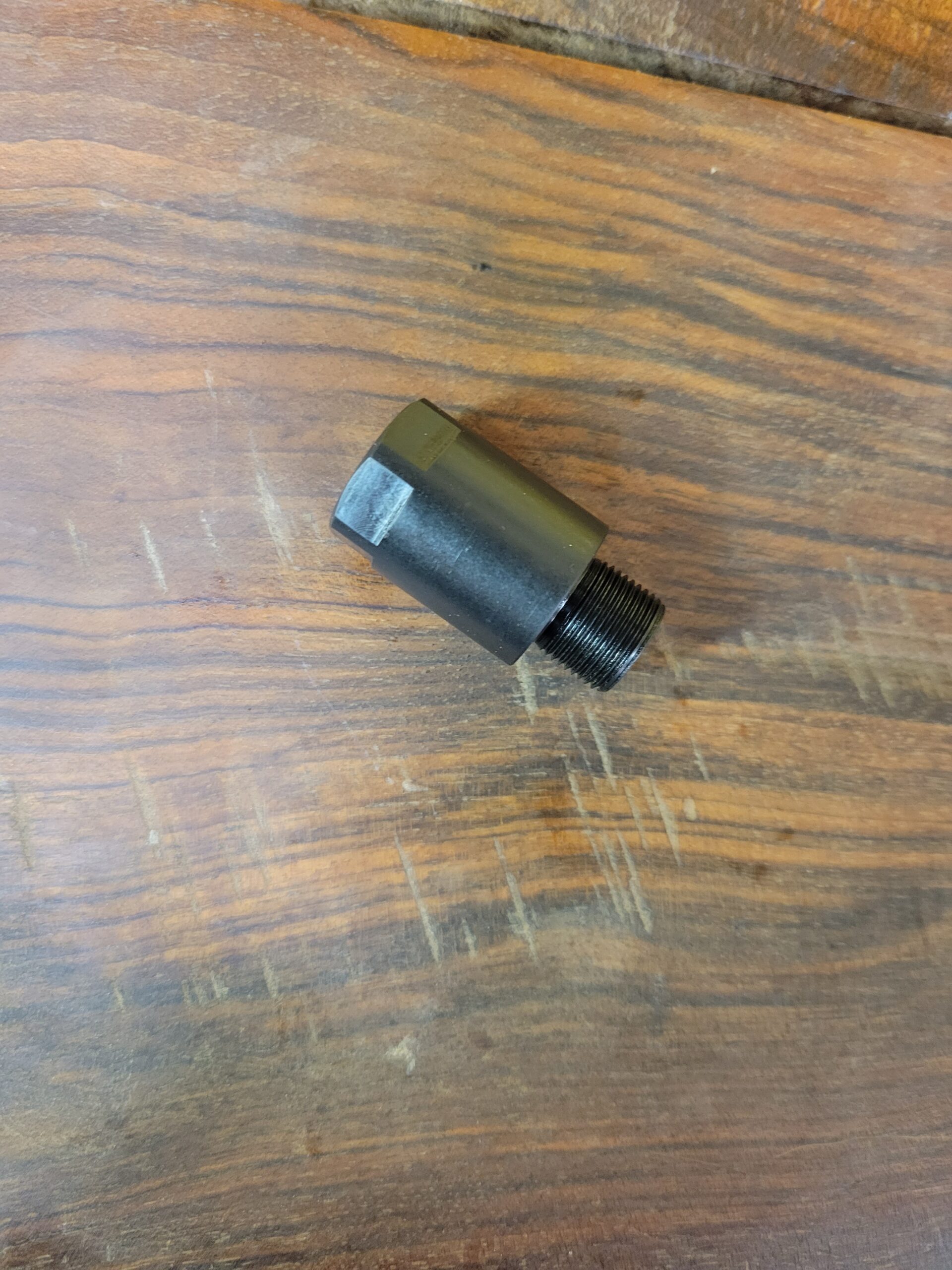 1/2-28 to 1/2-28 BLUED Barrel EXTENSION 1" Long - SKU#039 - Image 3