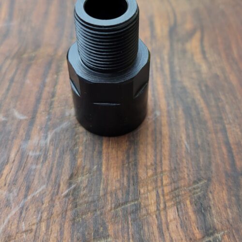 M18x1.5 RH (female) to M18 x 1 RH (male) Thread Converter-338 Lapua - SKU#177