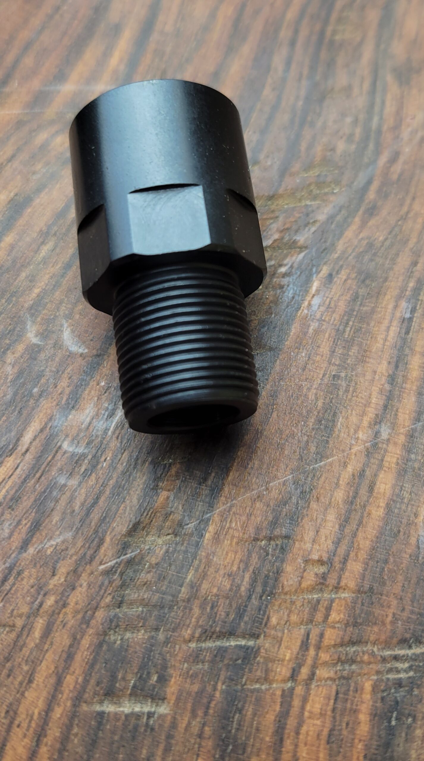 3/4"-20 (female) to 5/8"-24 (male) Thread Converter 338 Lapua- SKU#033