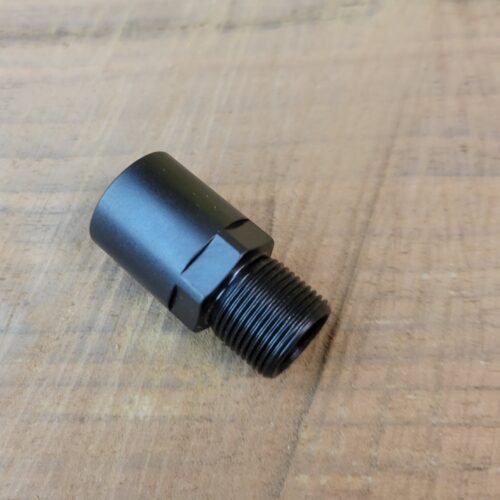 M15x1 RH (female) to 5/8"-24 (male) Thread Converter With Longer Female Thread - SKU#231