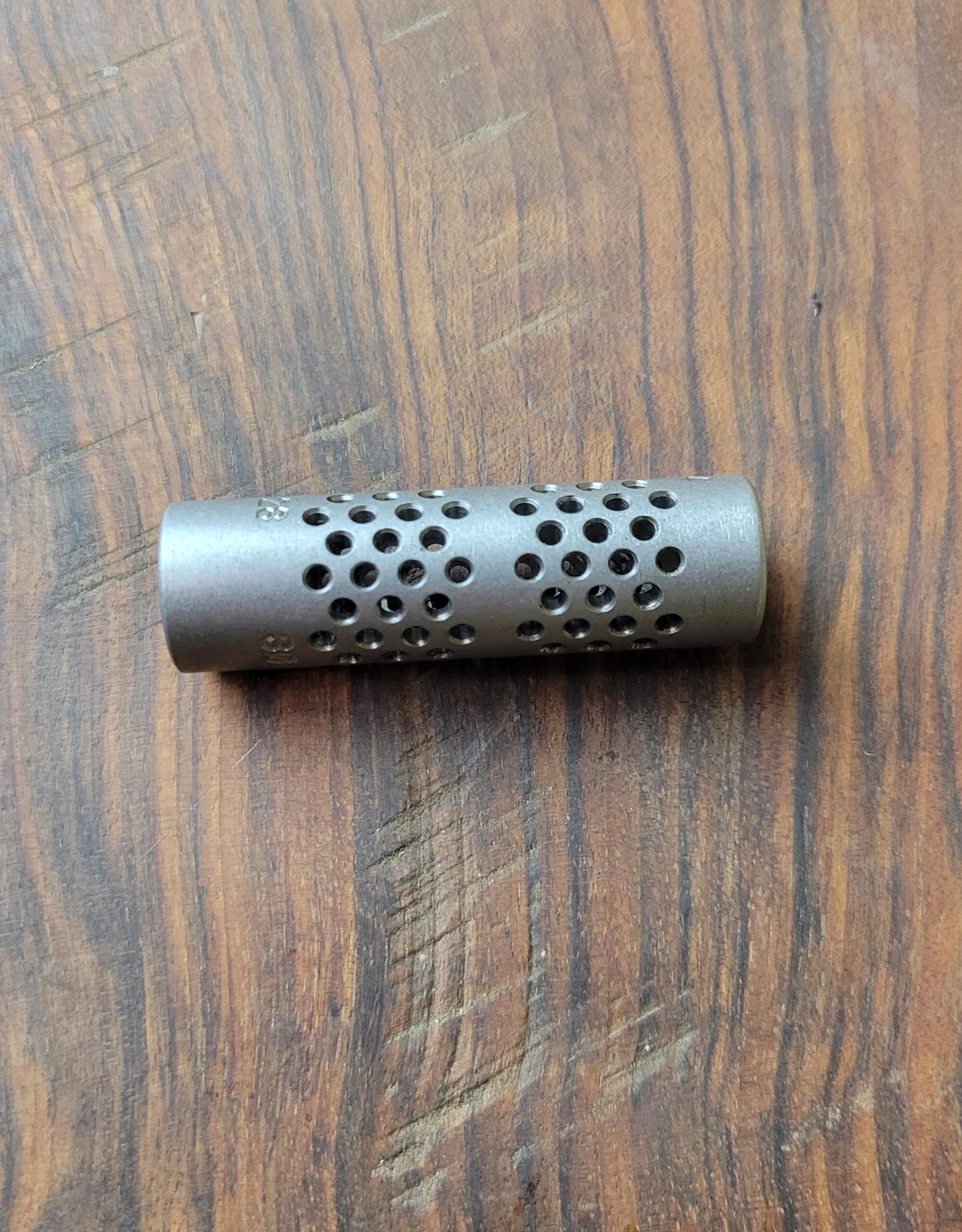1/2-28 Stainless Muzzle Brake-30 Cal- .625" O.D. - SKU#7227 - Image 3